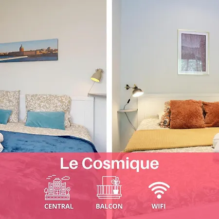 Apartment Le Cosmique By Expat Renting - - Wifi Toulouse